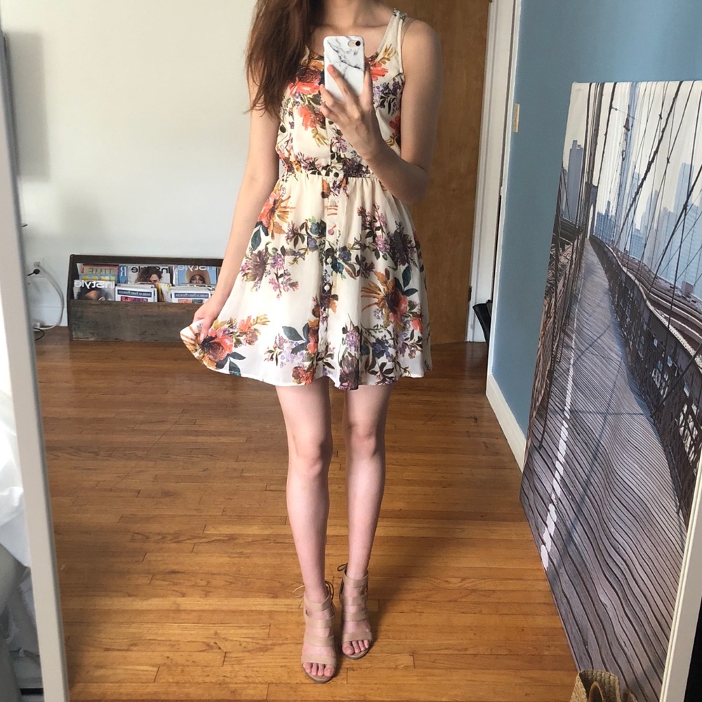 Floral Mini Dress
